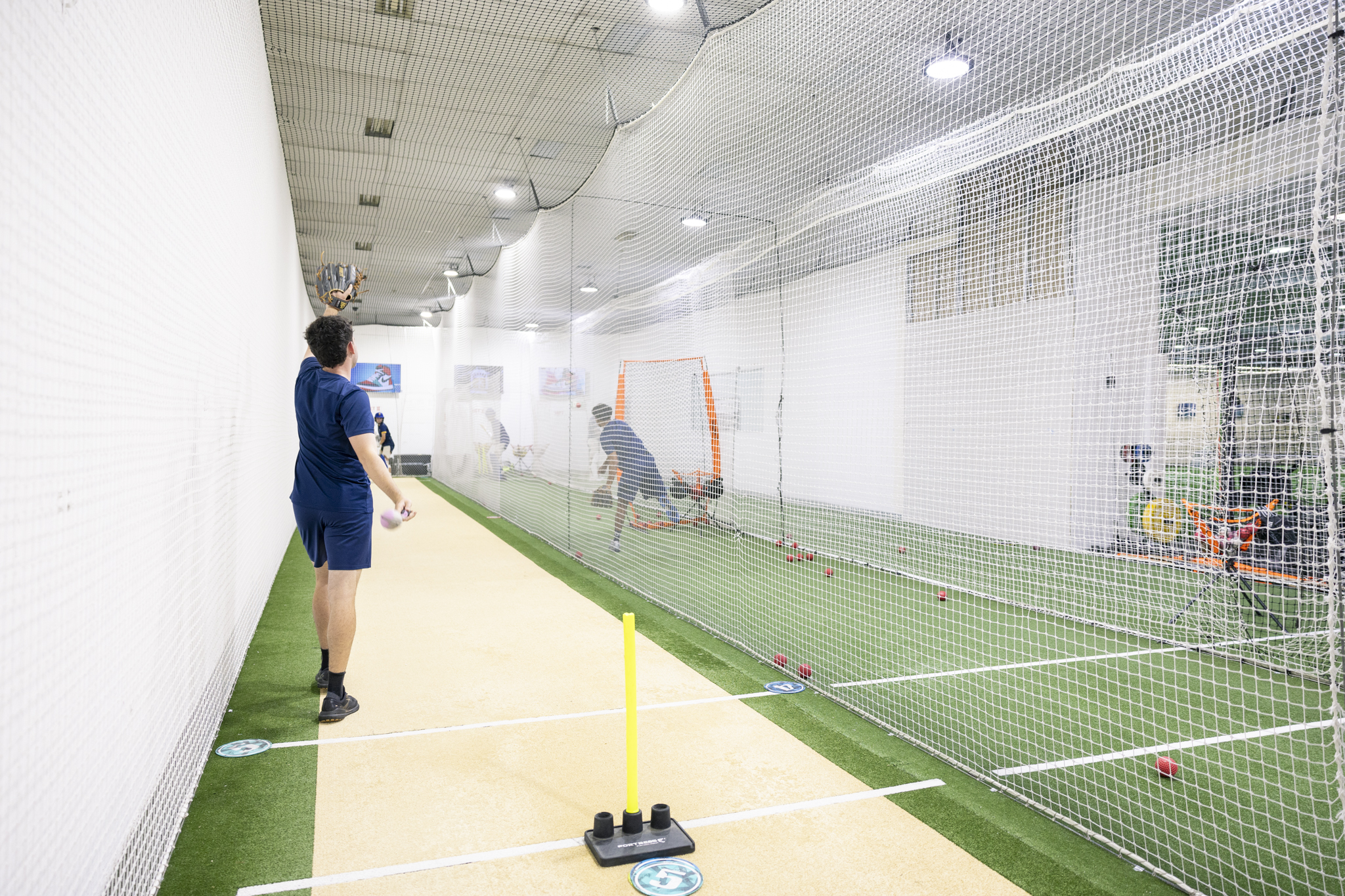 Batting Lab group cricket training at Southpaw Cricket Canberra